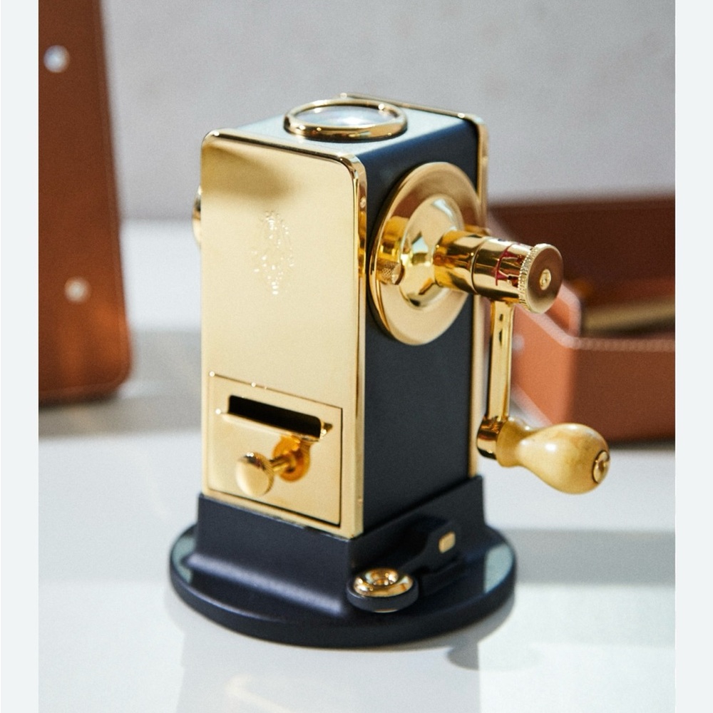 23k gold plated vintage pencil sharpener